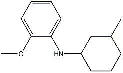 2-methoxy-N-(3-methylcyclohexyl)aniline Struktur