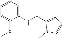 2-methoxy-N-[(1-methyl-1H-pyrrol-2-yl)methyl]aniline Struktur