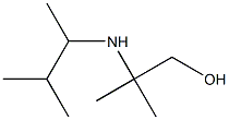 2-methyl-2-[(3-methylbutan-2-yl)amino]propan-1-ol Struktur