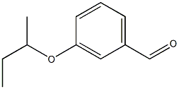 3-(butan-2-yloxy)benzaldehyde Struktur