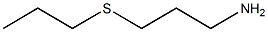 3-(propylsulfanyl)propan-1-amine Struktur
