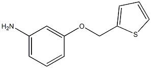 3-(thiophen-2-ylmethoxy)aniline Struktur