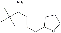 3,3-dimethyl-1-(oxolan-2-ylmethoxy)butan-2-amine Struktur