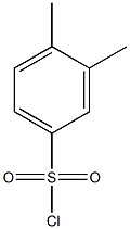 3,4-dimethylbenzene-1-sulfonyl chloride Struktur