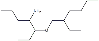 3-[(2-ethylhexyl)oxy]heptan-4-amine Struktur