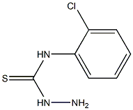 3-amino-1-(2-chlorophenyl)thiourea Struktur