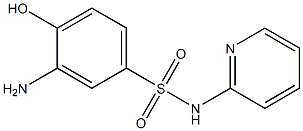 3-amino-4-hydroxy-N-(pyridin-2-yl)benzene-1-sulfonamide Struktur