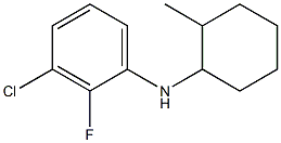 3-chloro-2-fluoro-N-(2-methylcyclohexyl)aniline Struktur