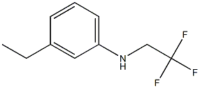 3-ethyl-N-(2,2,2-trifluoroethyl)aniline Struktur