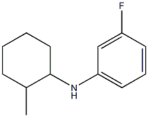 3-fluoro-N-(2-methylcyclohexyl)aniline Struktur