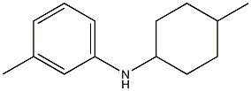 3-methyl-N-(4-methylcyclohexyl)aniline Struktur