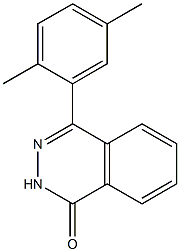 4-(2,5-dimethylphenyl)-1,2-dihydrophthalazin-1-one Struktur