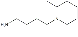 4-(2,6-dimethylpiperidin-1-yl)butan-1-amine Struktur