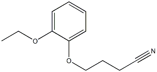 4-(2-ethoxyphenoxy)butanenitrile Struktur