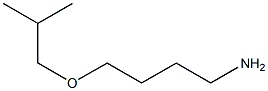 4-(2-methylpropoxy)butan-1-amine Struktur