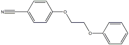 4-(2-phenoxyethoxy)benzonitrile Struktur