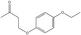 4-(4-ethoxyphenoxy)butan-2-one Struktur