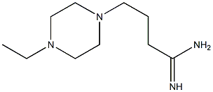 4-(4-ethylpiperazin-1-yl)butanimidamide Struktur