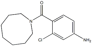 4-(azocan-1-ylcarbonyl)-3-chloroaniline Struktur