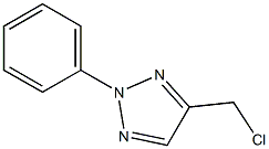 4-(chloromethyl)-2-phenyl-2H-1,2,3-triazole Struktur