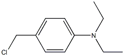 4-(chloromethyl)-N,N-diethylaniline Struktur