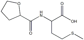 4-(methylthio)-2-[(tetrahydrofuran-2-ylcarbonyl)amino]butanoic acid Struktur