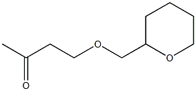 4-(oxan-2-ylmethoxy)butan-2-one Struktur