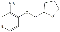 4-(oxolan-2-ylmethoxy)pyridin-3-amine Struktur