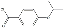 4-(propan-2-yloxy)benzoyl chloride Struktur