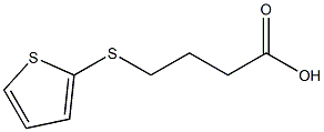 4-(thiophen-2-ylsulfanyl)butanoic acid Struktur