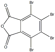 4,5,6,7-tetrabromo-1,3-dihydro-2-benzofuran-1,3-dione Struktur