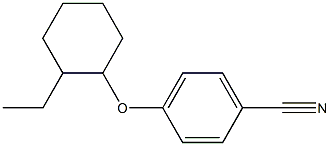 4-[(2-ethylcyclohexyl)oxy]benzonitrile Struktur