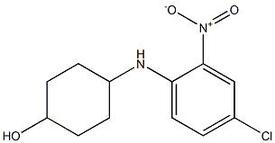 4-[(4-chloro-2-nitrophenyl)amino]cyclohexan-1-ol Struktur