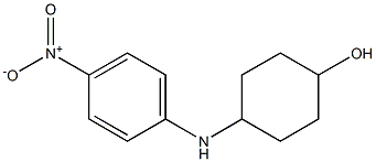 4-[(4-nitrophenyl)amino]cyclohexan-1-ol Struktur