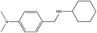 4-[(cyclohexylamino)methyl]-N,N-dimethylaniline Struktur