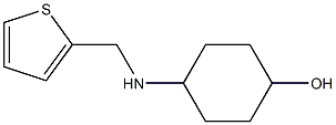 4-[(thiophen-2-ylmethyl)amino]cyclohexan-1-ol Struktur