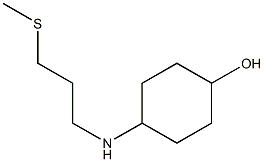 4-{[3-(methylsulfanyl)propyl]amino}cyclohexan-1-ol Struktur