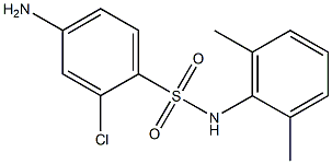 4-amino-2-chloro-N-(2,6-dimethylphenyl)benzene-1-sulfonamide Struktur