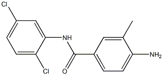 4-amino-N-(2,5-dichlorophenyl)-3-methylbenzamide Struktur