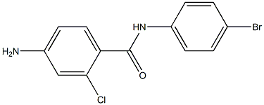 4-amino-N-(4-bromophenyl)-2-chlorobenzamide Struktur