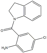 4-chloro-2-(2,3-dihydro-1H-indol-1-ylcarbonyl)aniline Struktur