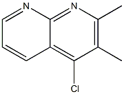 4-chloro-2,3-dimethyl-1,8-naphthyridine Struktur