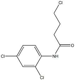 4-chloro-N-(2,4-dichlorophenyl)butanamide Struktur