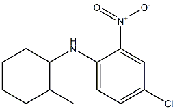 4-chloro-N-(2-methylcyclohexyl)-2-nitroaniline Struktur