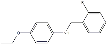 4-ethoxy-N-[(2-fluorophenyl)methyl]aniline Struktur