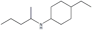 4-ethyl-N-(pentan-2-yl)cyclohexan-1-amine Struktur