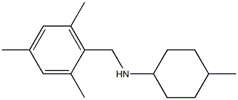 4-methyl-N-[(2,4,6-trimethylphenyl)methyl]cyclohexan-1-amine Struktur