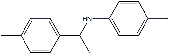 4-methyl-N-[1-(4-methylphenyl)ethyl]aniline Struktur