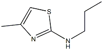 4-methyl-N-propyl-1,3-thiazol-2-amine Struktur