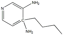 4-N-butylpyridine-3,4-diamine Struktur